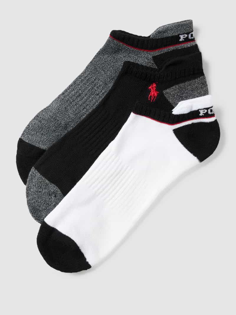 Sneakersokken met labelprint Polo Ralph Lauren Underwear