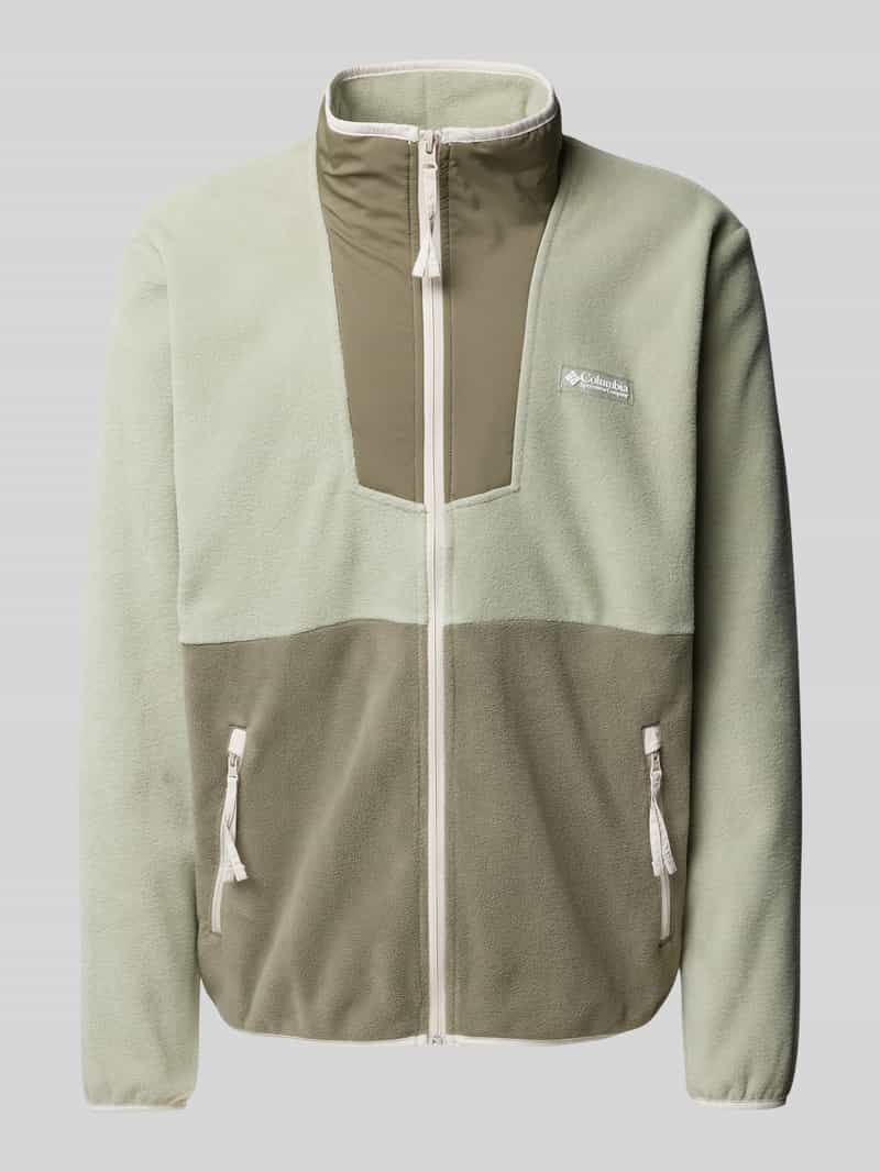 Columbia Fleecepullover met labelpatch model 'SEQUOIA'