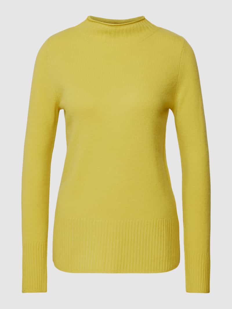 Gebreide trui van wol met opstaande kraag Christian Berg Woman