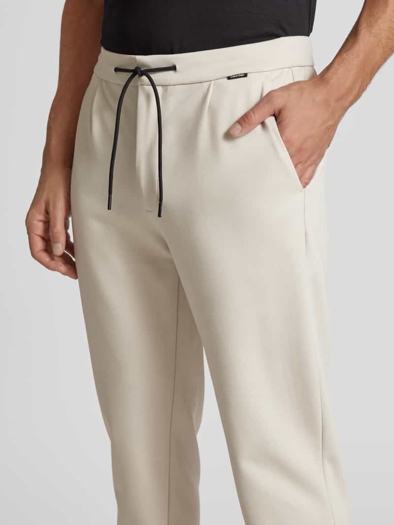 CK Calvin Klein Stoffen broek met elastische band