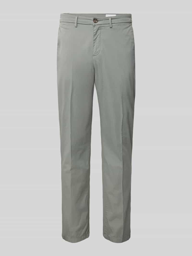 BALDESSARINI Slim fit chino met persplooien model 'Jorck'