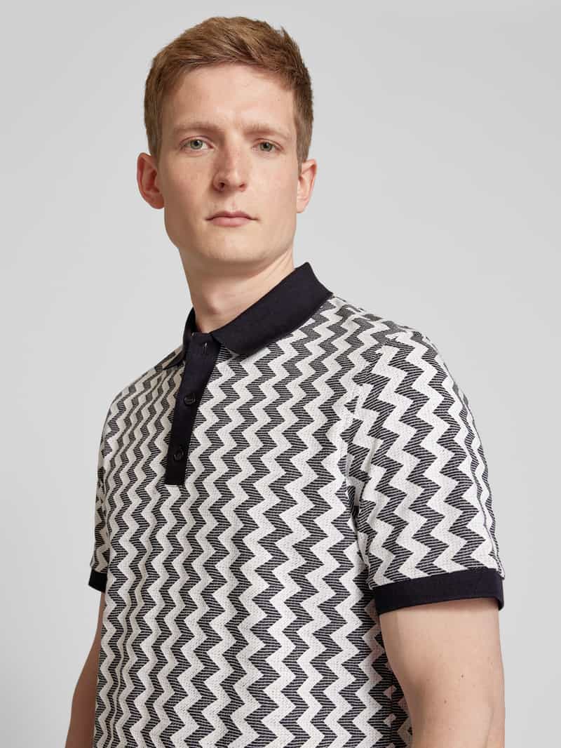 maerz muenchen Regular fit poloshirt met grafisch motief