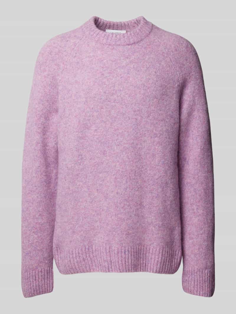 Les Deux Gebreide pullover met ribboorden model 'Gilbert'