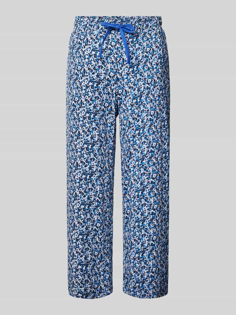 Christian Berg Woman Straight leg pyjamabroek met steekzakken