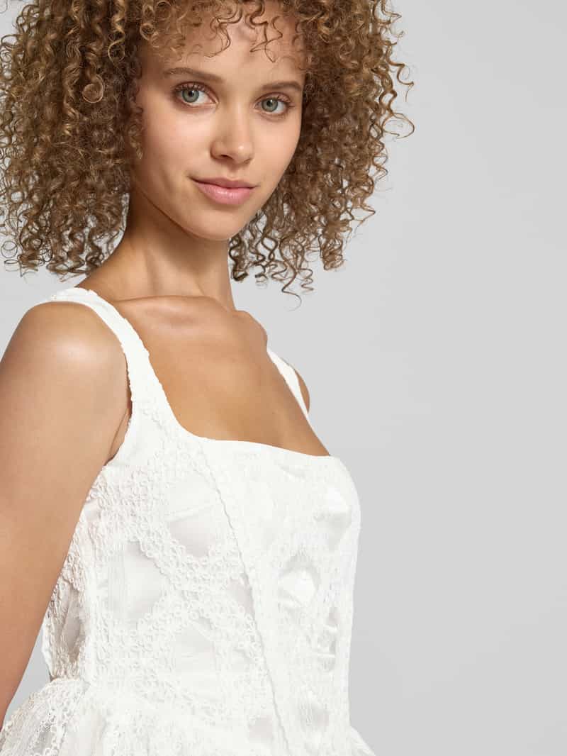 Amy Lynn Cocktailjurk met kant model 'Lisa'