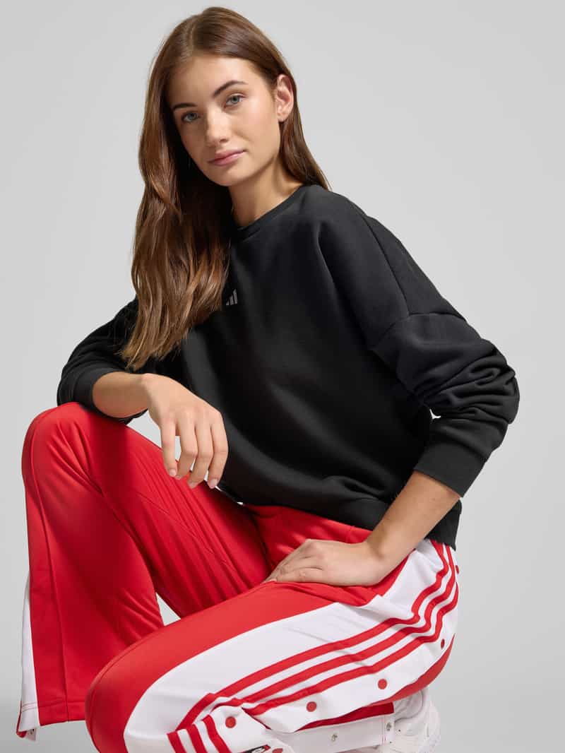 ADIDAS SPORTSWEAR Oversized sweatshirt met labelstitching
