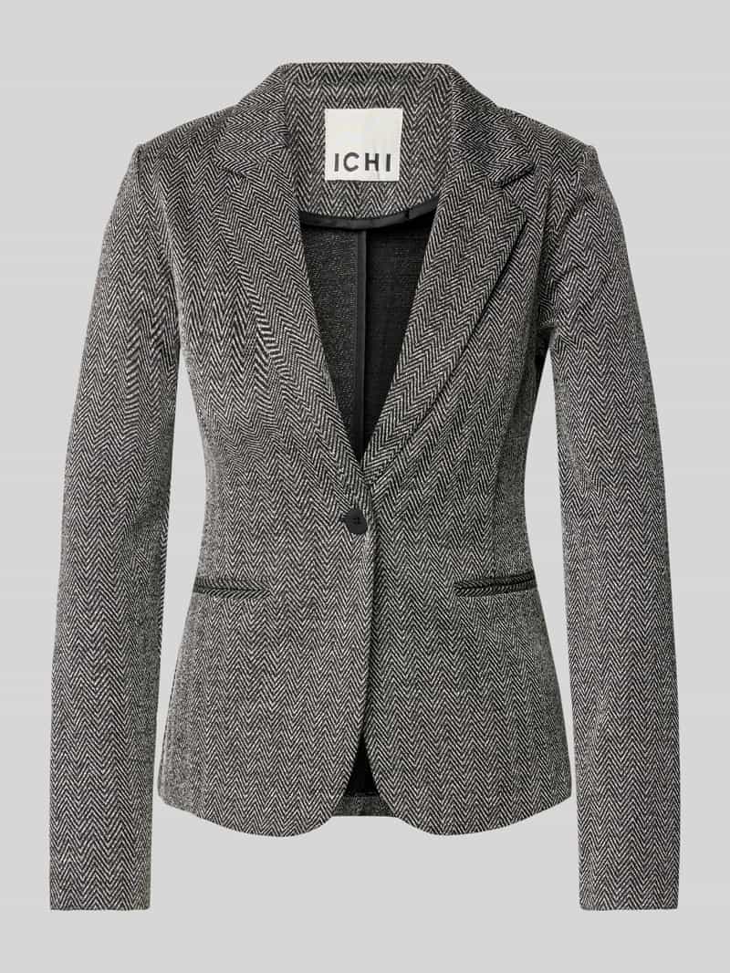 Ichi Blazer met paspelzakken model 'KATE'