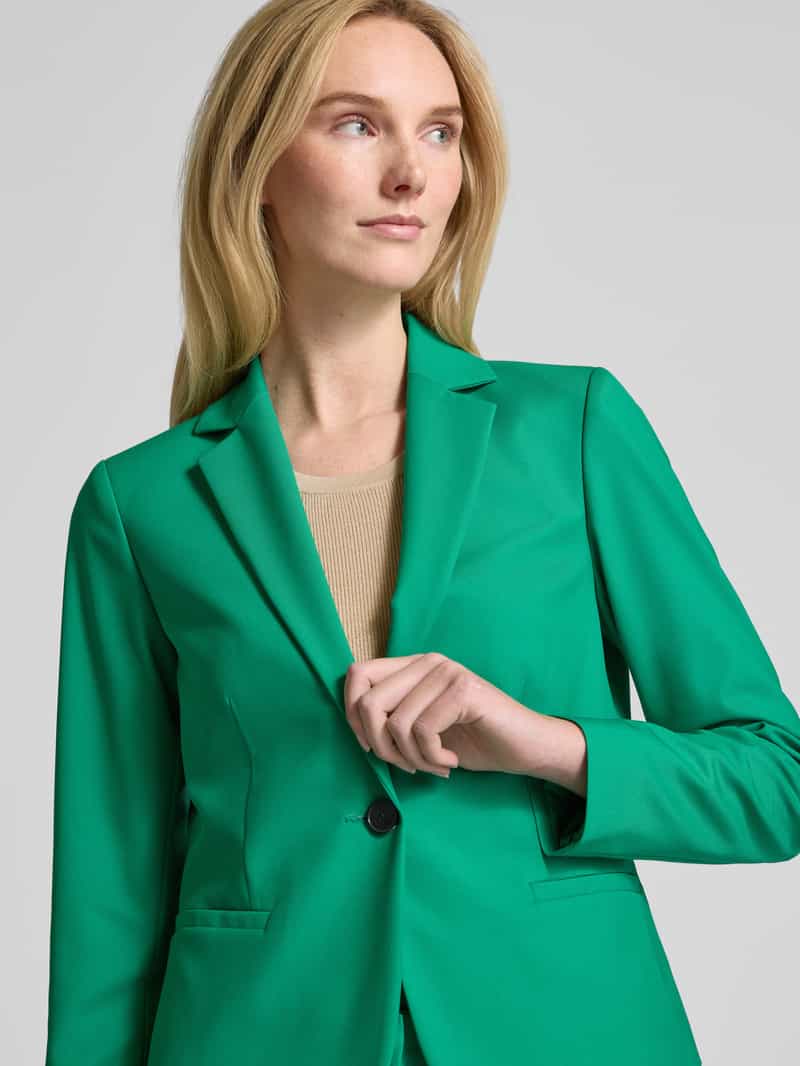 comma Blazer met strookzakken