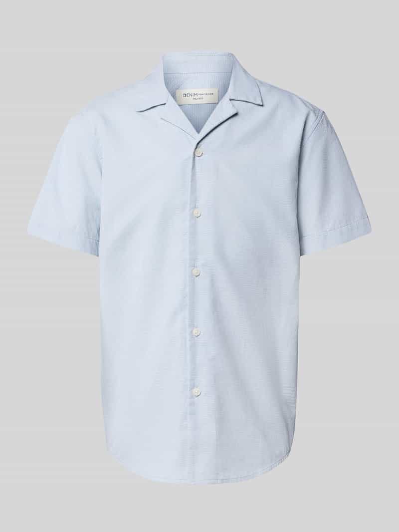 Tom Tailor Denim Relaxed fit vrijetijdsoverhemd van puur katoen