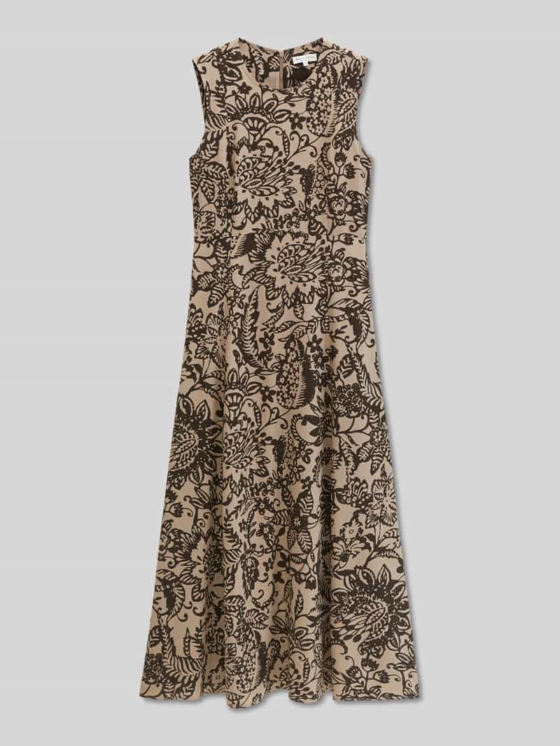 Marc O'Polo Freizeitkleid aus Viskose in Mittelbraun, Größe 40 202281740