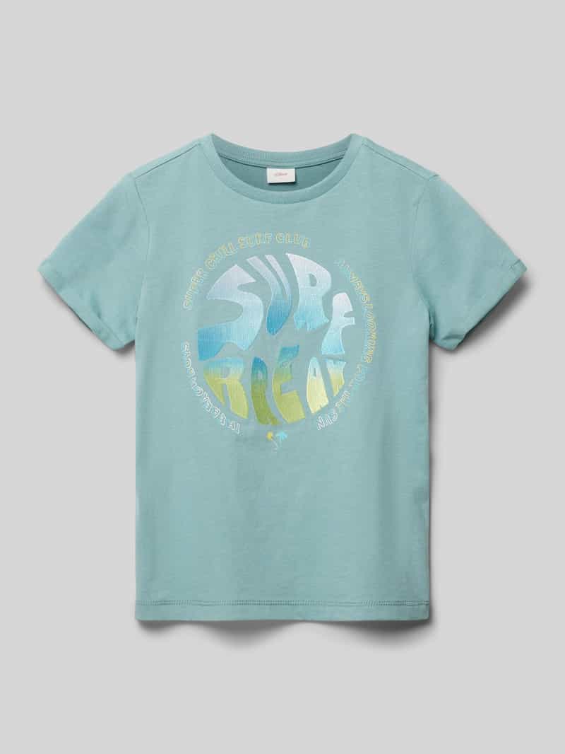 s.Oliver RED LABEL T-shirt met motiefprint
