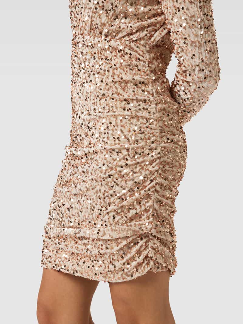 Vero Moda Knielange jurk met pailletten model 'BELLA'
