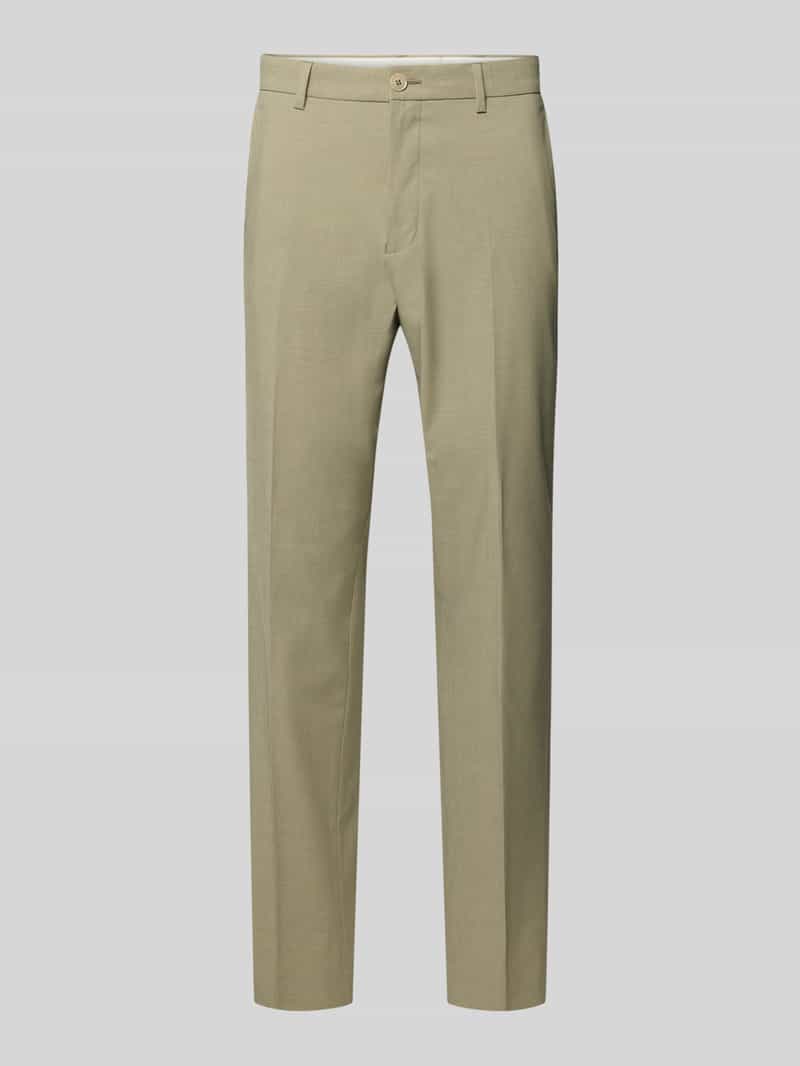 s.Oliver BLACK LABEL Slim fit pantalon met viscose