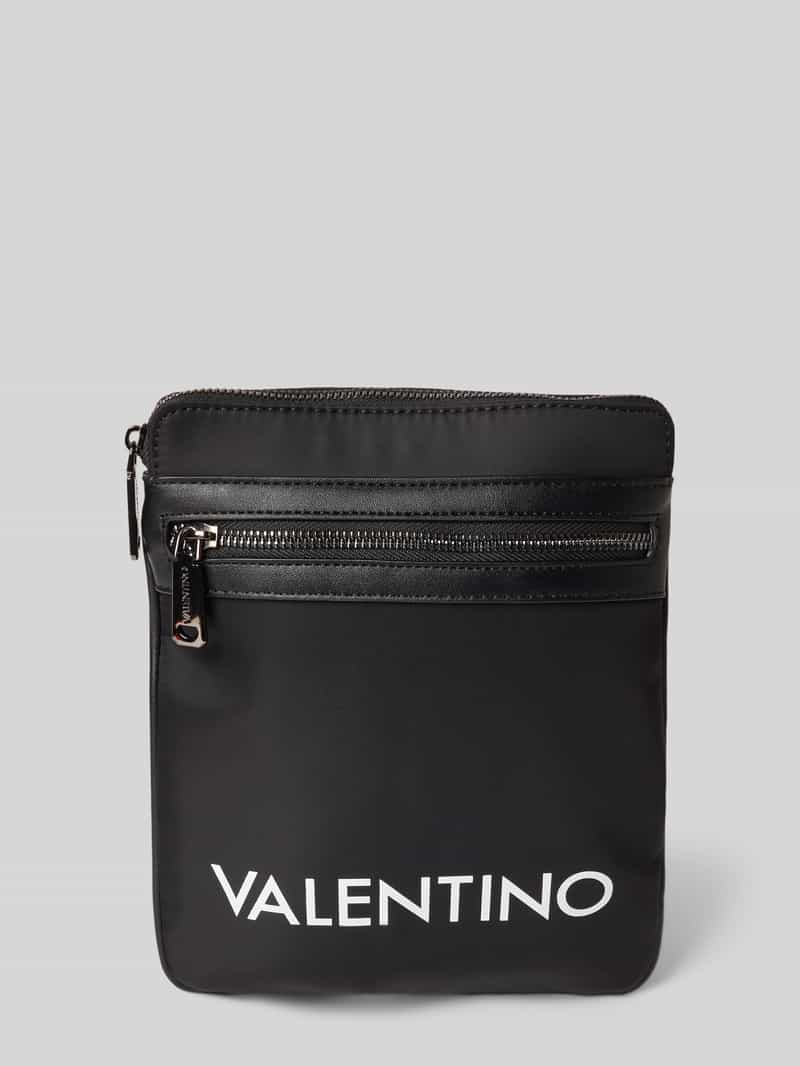 Crossbodytas met logoprint, model ''Bandoliera'
