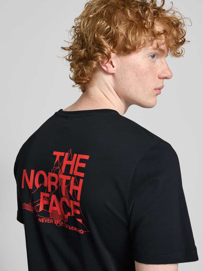 The North Face T-shirt met labelprint