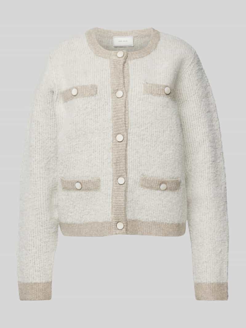 NEO NOIR Cardigan met sierknopen model 'Vivia'