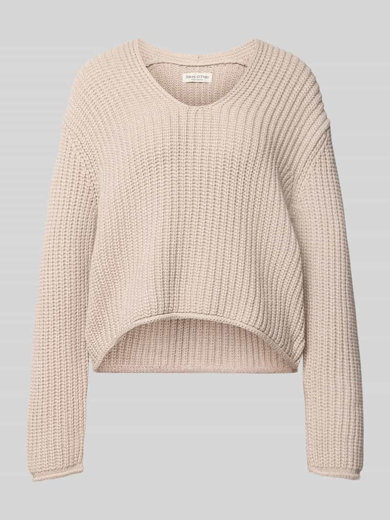 loose fit pullover van katoenmix