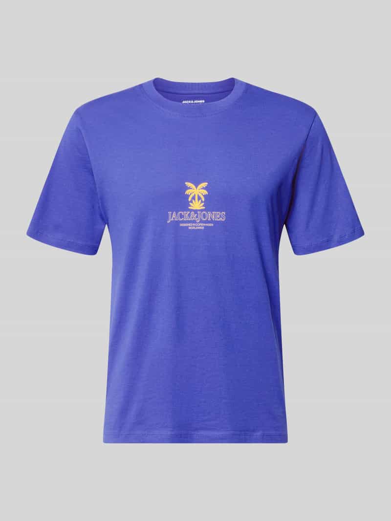 regular fit T-shirt met logoprint model 'Eres'