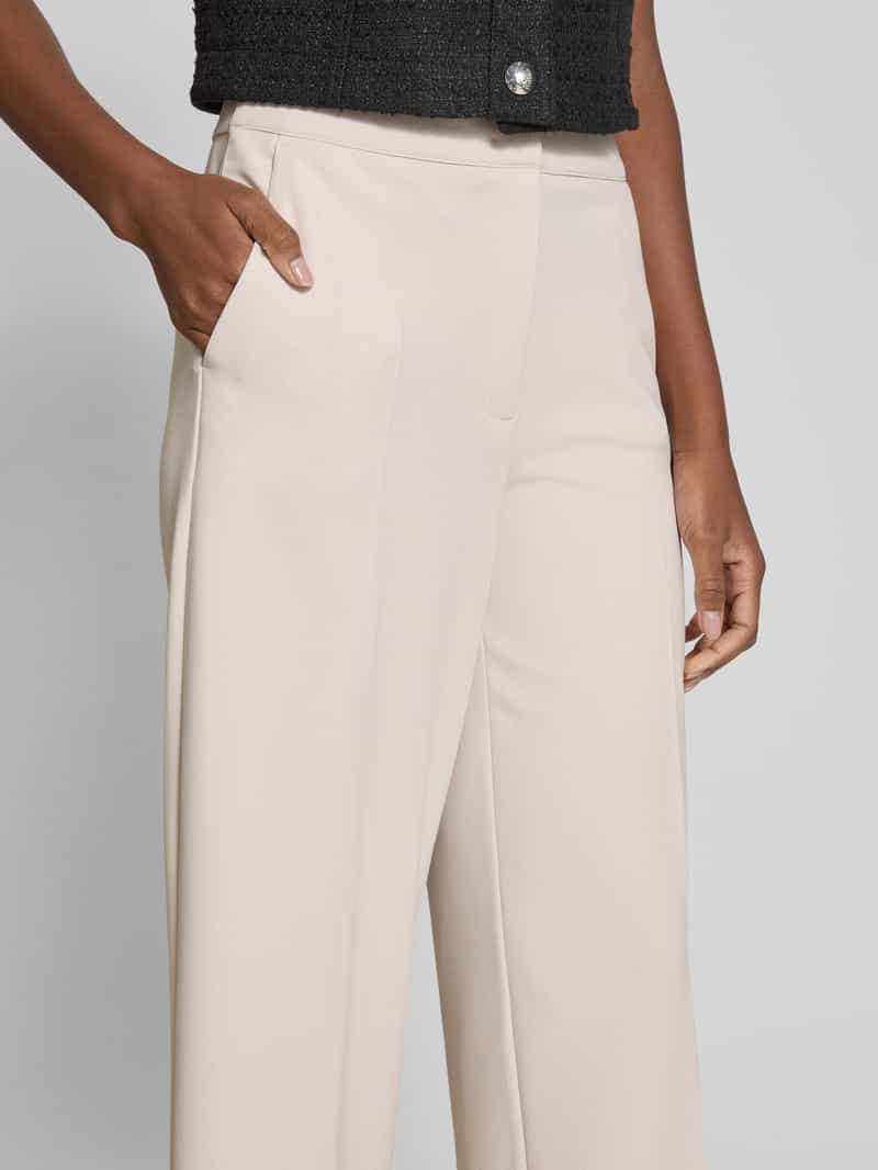 Betty Barclay Wide leg stoffen broek met steekzakken