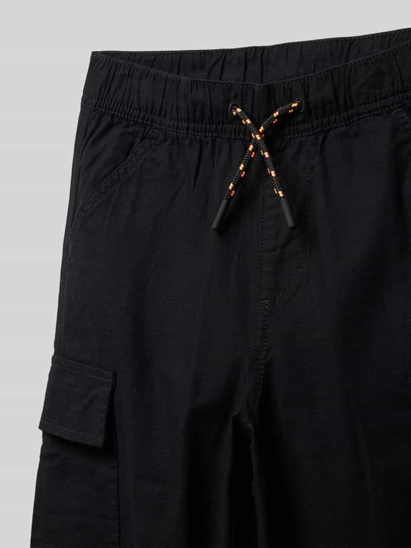 s.Oliver RED LABEL Relaxed fit cargobroek van puur katoen