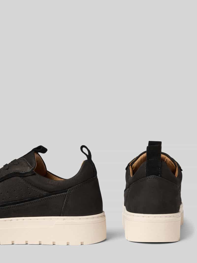 PS Poelman Sneakers met labeldetail model 'Ivar'