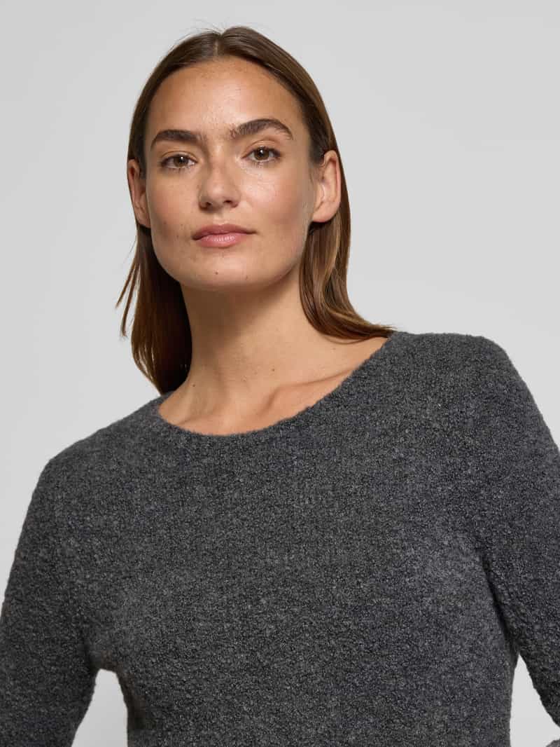 Marc O'Polo Regular fit gebreide pullover van scheerwolmix met alpaca