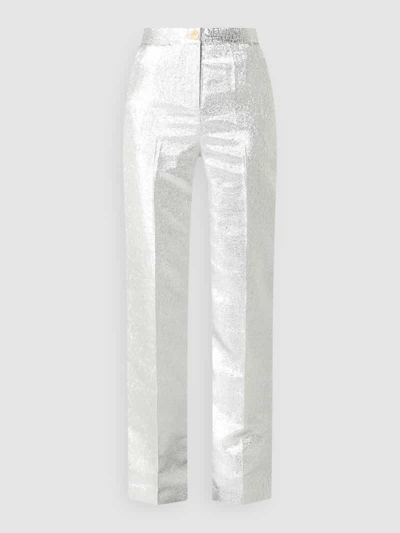 Stella Nova Broek in metallic look model 'Livi'