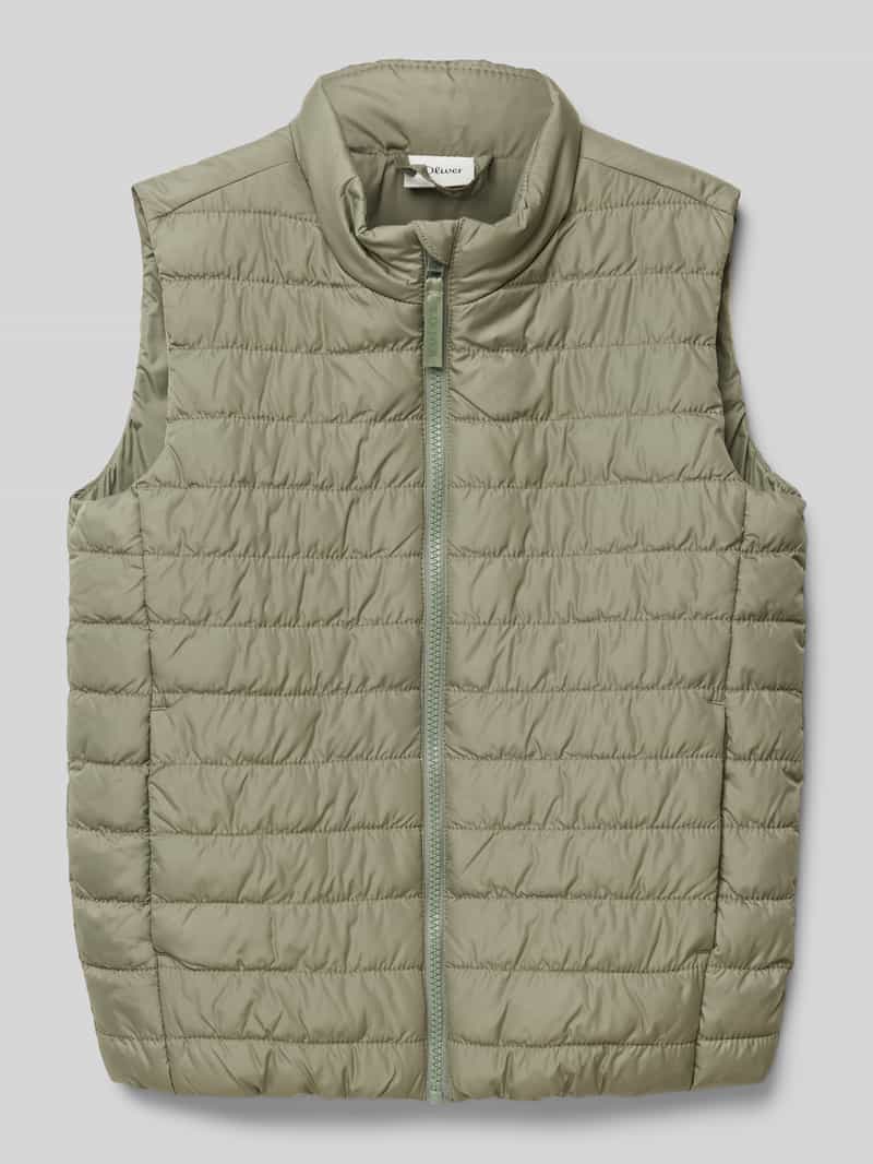 s.Oliver RED LABEL Regular fit bodywarmer met opstaande kraag