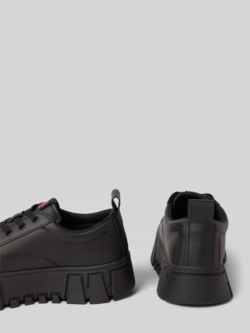 Tommy Jeans Lage sneakers van leermix