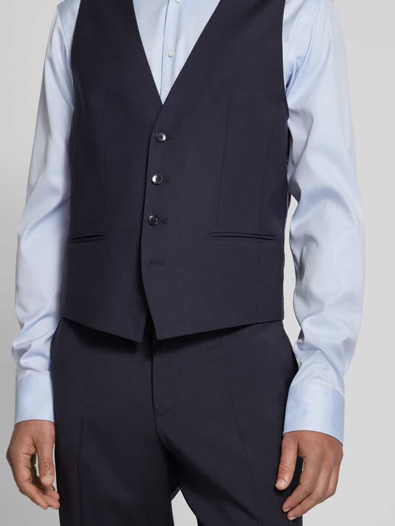 Boss Gilet met knoopsluiting