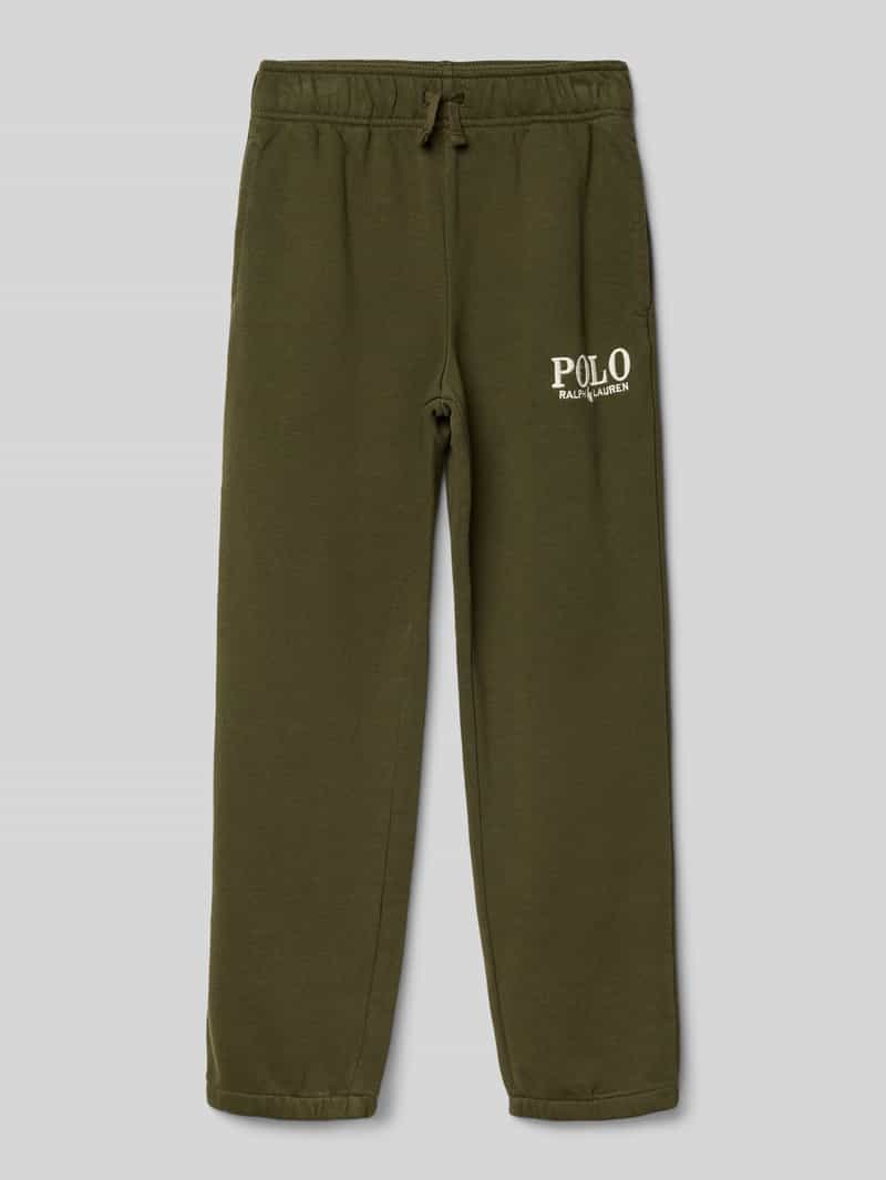 Polo Ralph Lauren Teens Regular fit sweatpants met labelstitching