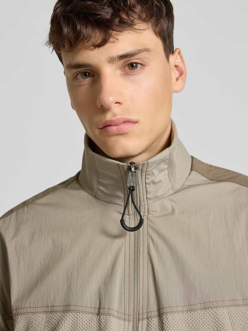 G-Star Raw Trainingsjack met opstaande kraag en ritszakken