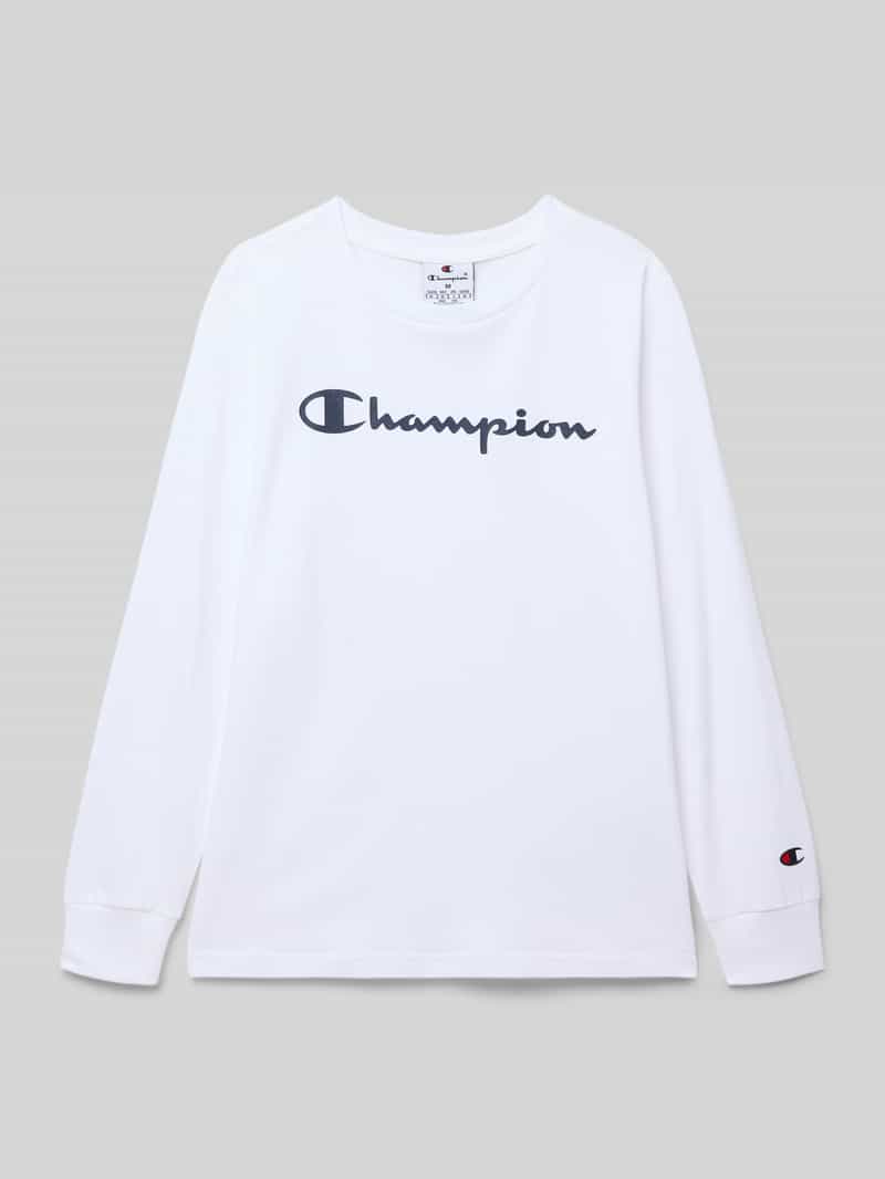 Champion Regular-fit shirt met lange mouwen met logoprint