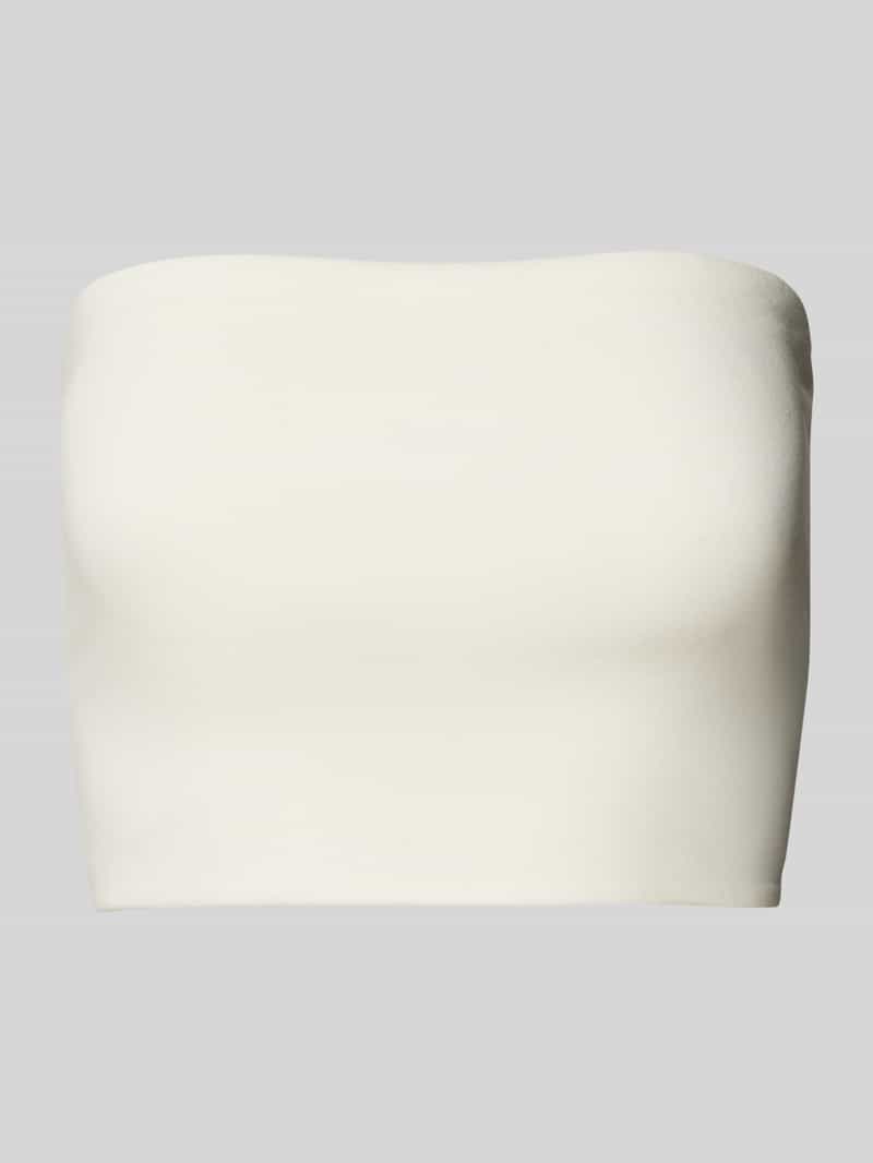 ORGANIC BASICS Korte bandeau-top met elastische band