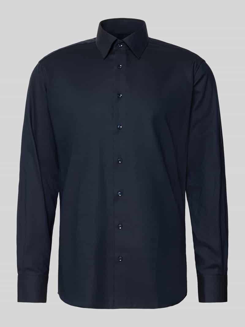 Eterna Modern fit zakelijk overhemd met knoopsluiting