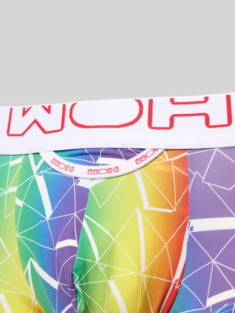 WOH Boxershort met elastische band met label
