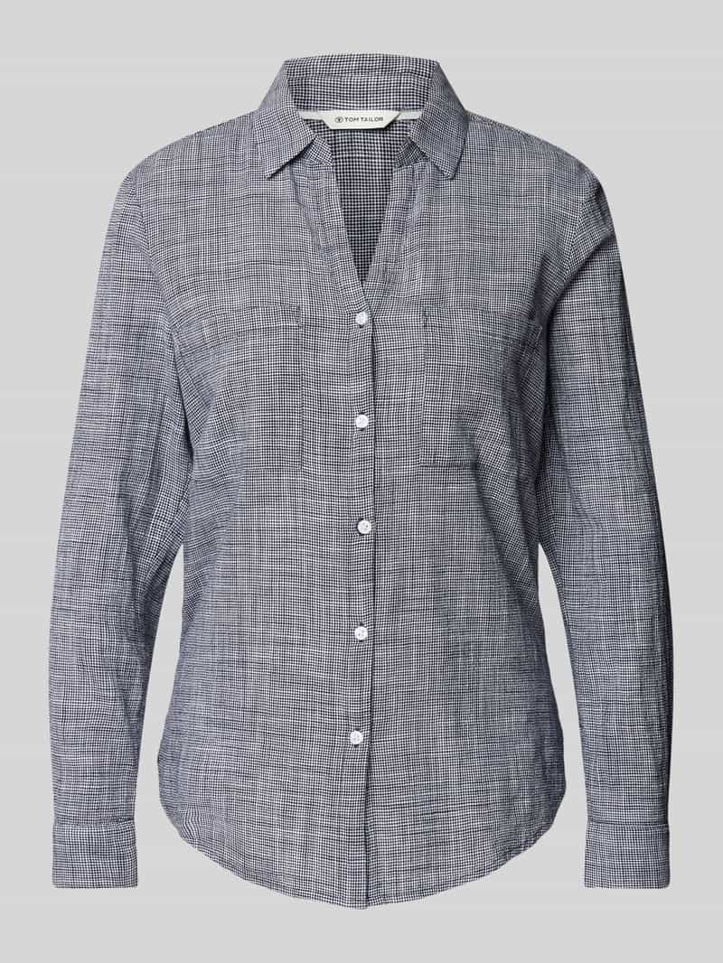 Tom Tailor Overhemdblouse met knoopsluiting