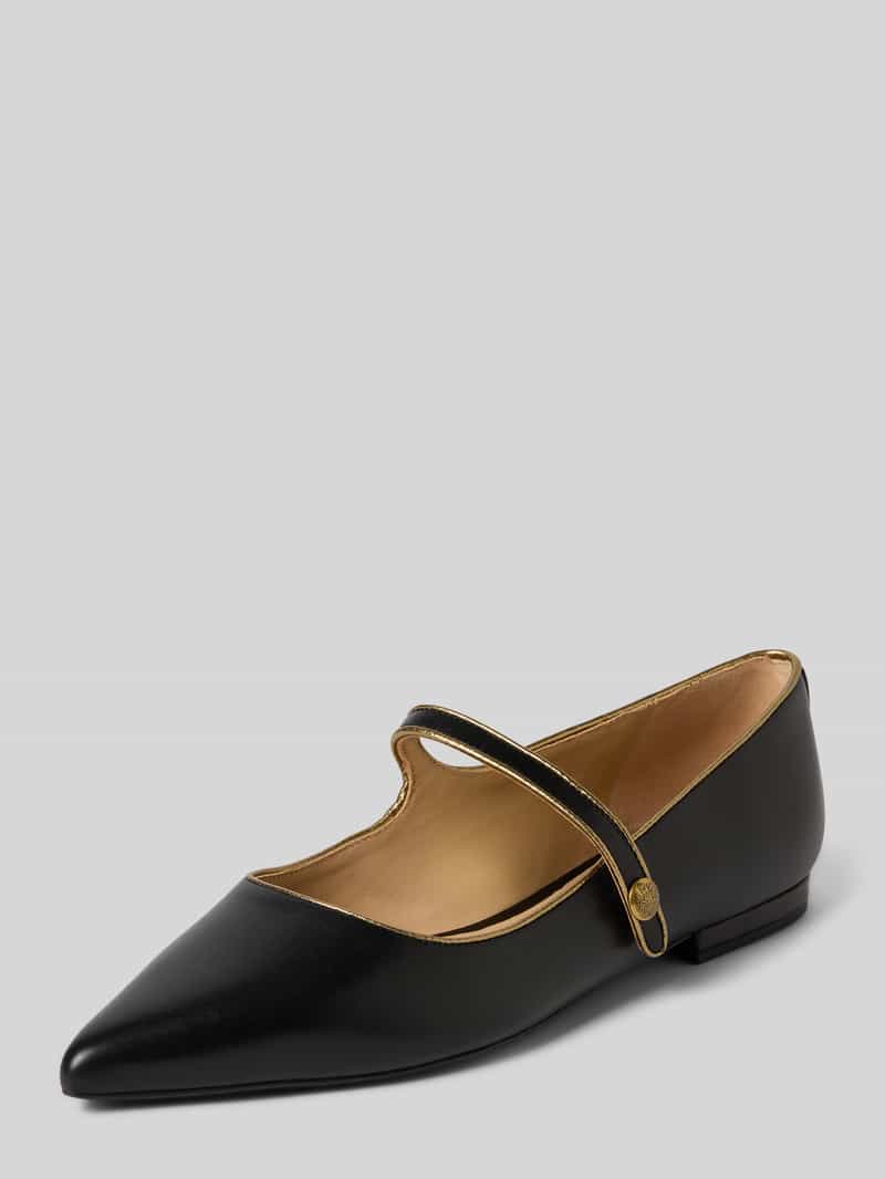 Lauren Ralph Lauren Flats met puntige pasvorm, model 'Londyn'