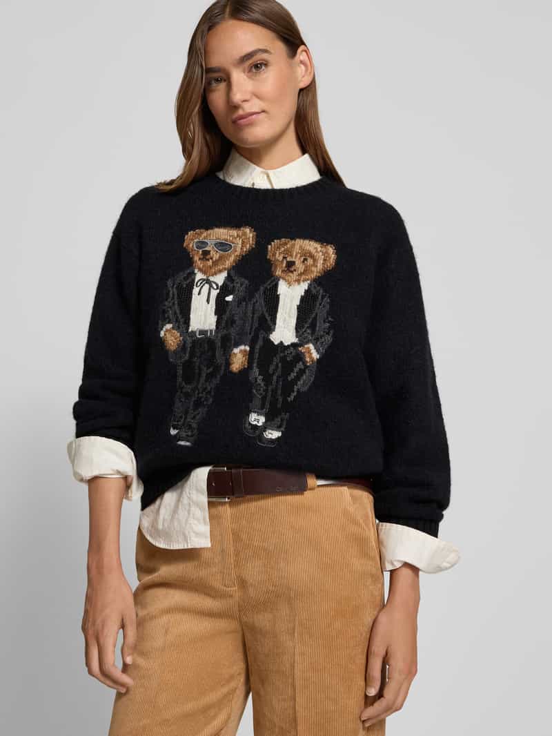 Polo Ralph Lauren Gebreide trui met motiefprint
