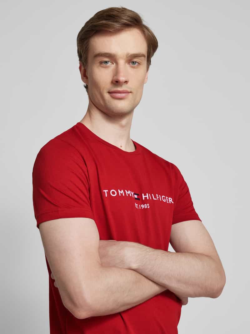 Tommy Hilfiger T-shirt met labelprint
