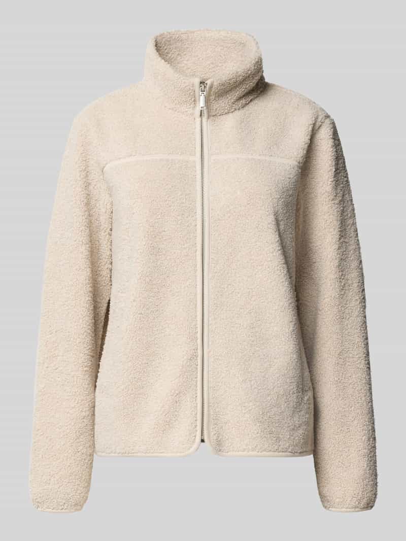 Tom Tailor Regular teddyjack met steekzakken opzij