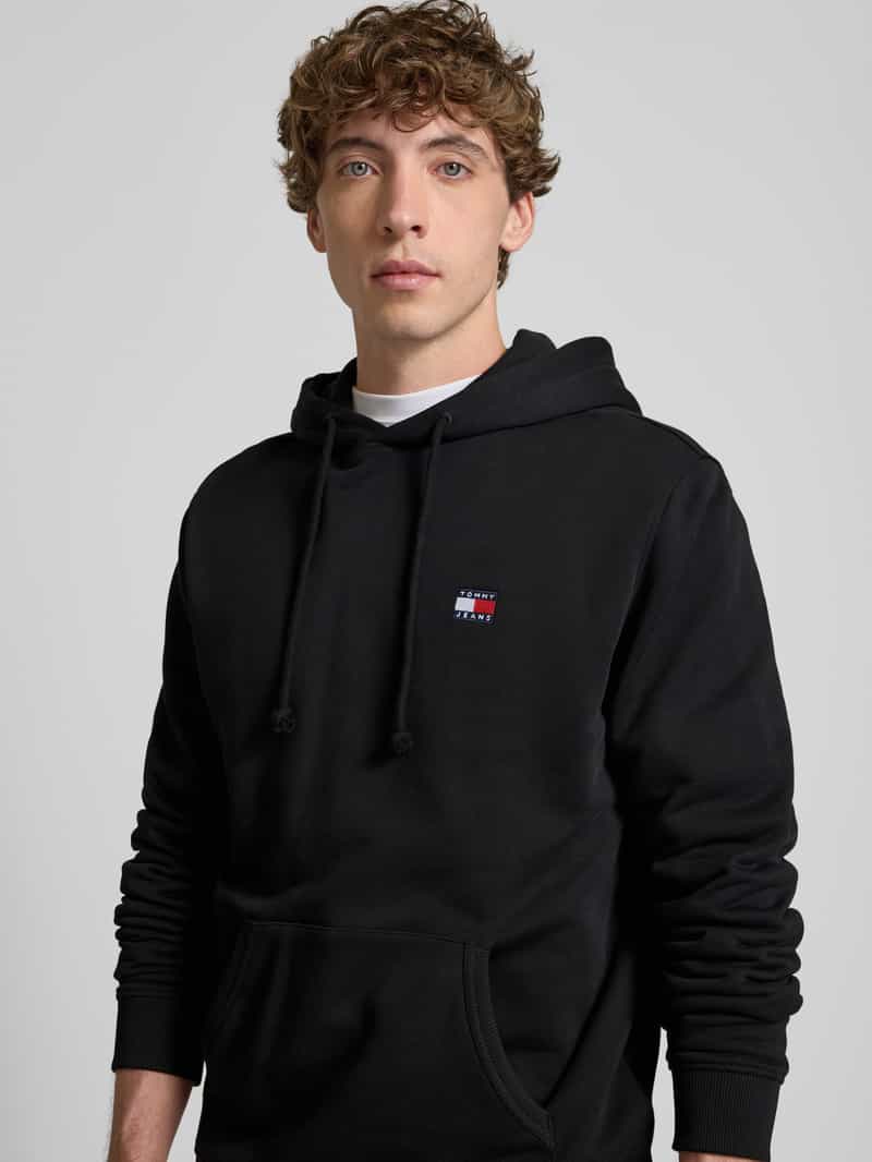 Tommy Jeans Regular fit hoodie van puur katoen