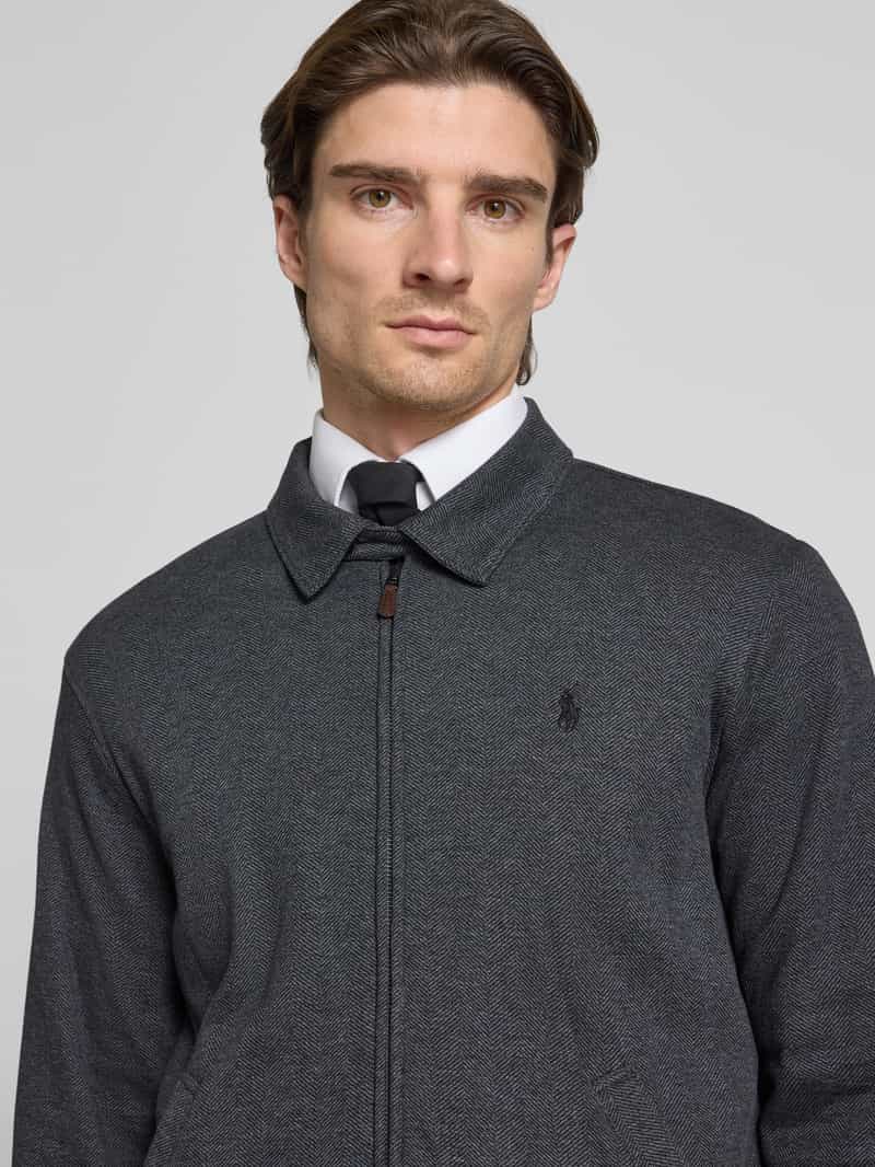 Polo Ralph Lauren Sweatjack met ritssluiting model 'BAYPORT'