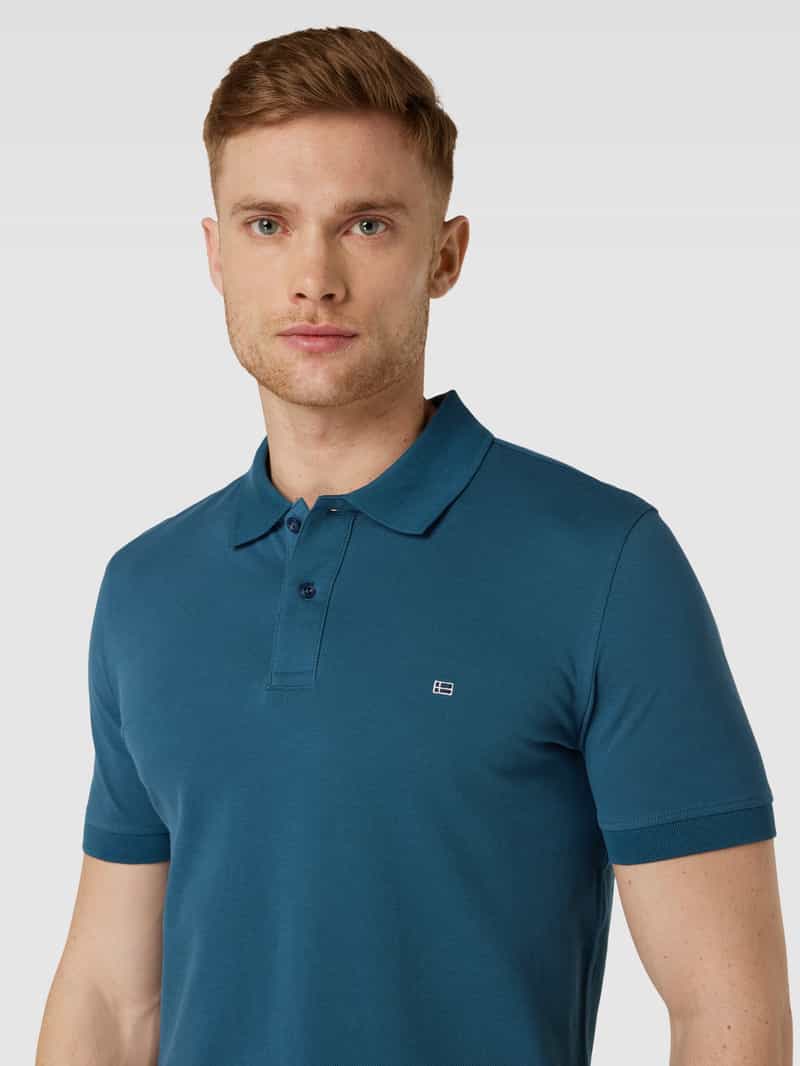 Christian Berg Men Slim fit poloshirt in effen design