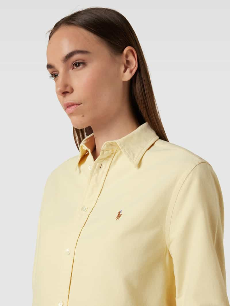 Polo Ralph Lauren Relaxed fit overhemdblouse met labelstitching