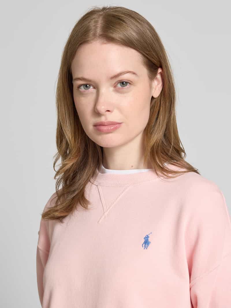 Polo Ralph Lauren Relaxed fit sweatshirt met labelstitching
