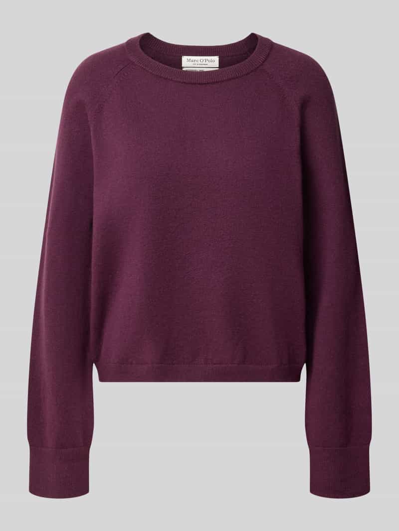 Marc O'Polo Pullover van katoenmix met raglanmouwen