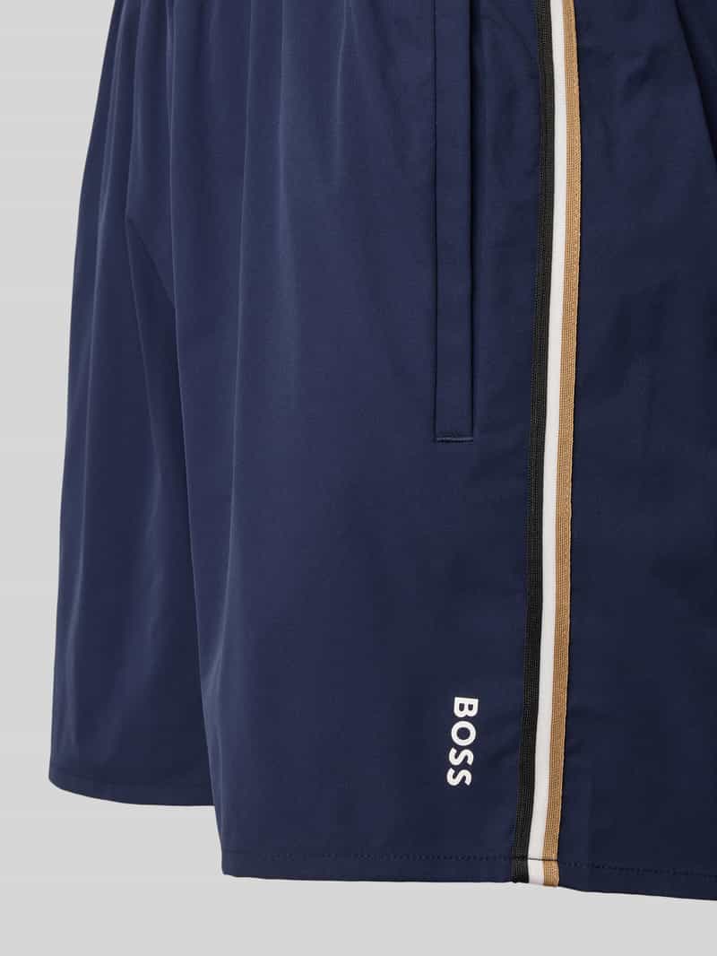 Boss Zwembroek met mesh-inzet