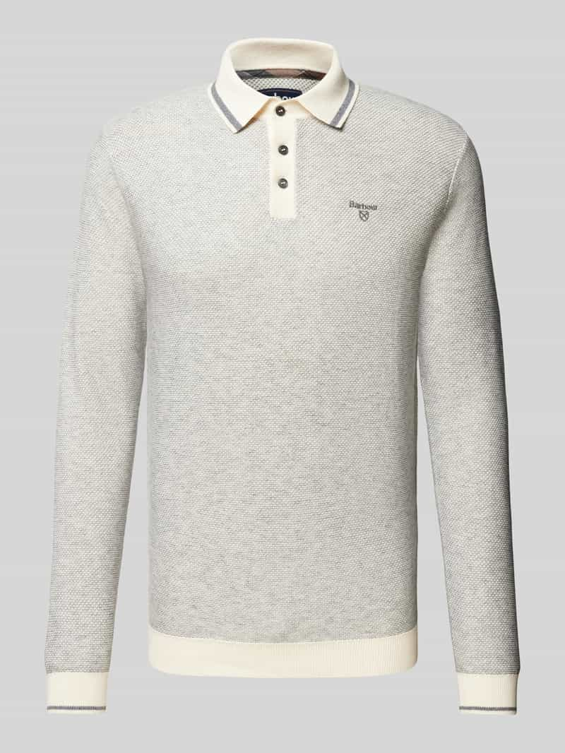 Barbour Gebreide pullover met polokraag, model 'Hilden'