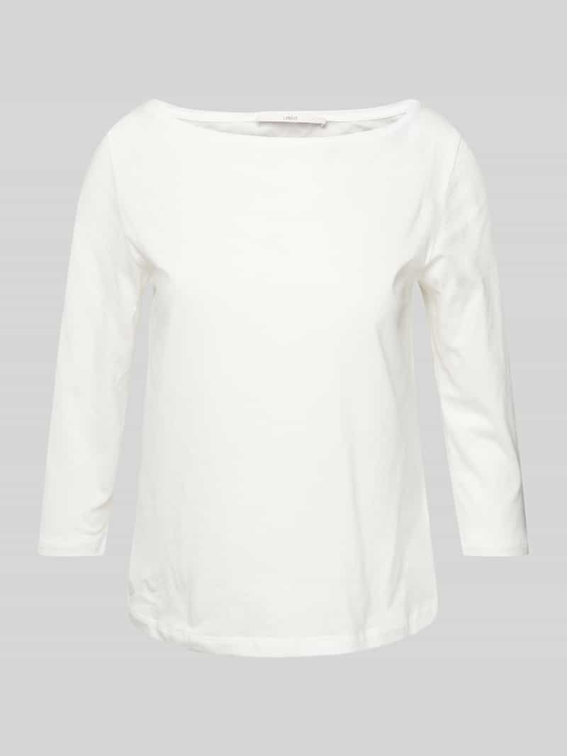 LANIUS T-shirt met 3 4-mouwen